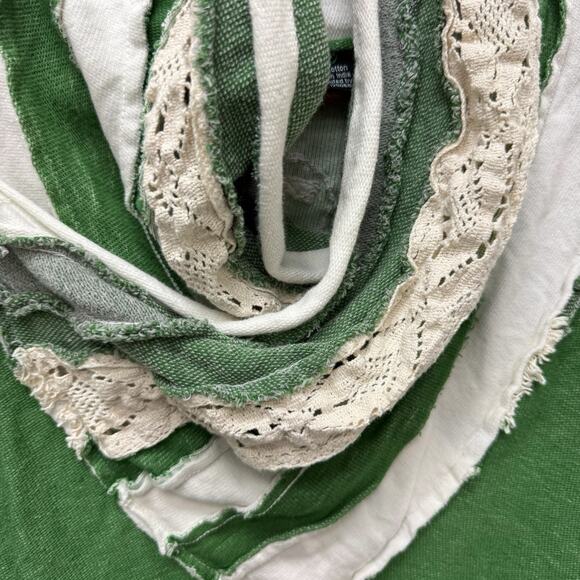 Desigual Turtleneck Pullover Sweater in Green Women’s Size Small - Picture 7 of 11